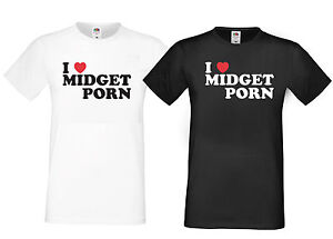 Details about I LOVE MIDGET PORN T-SHIRT - FUNNY RUDE OFFENSIVE JOKE STAG  HEN LADIES MENS