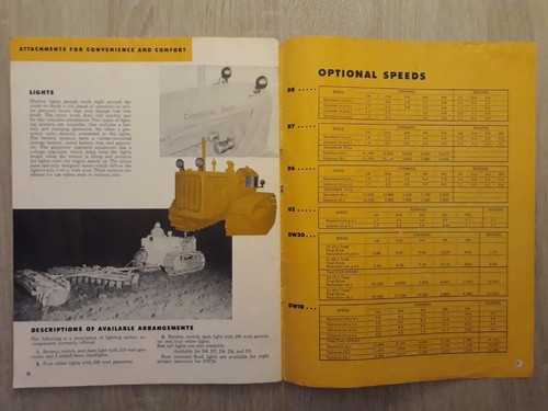 Caterpillar Diesel Tractor Attachments Brochure 1952 - Picture 18 of 19