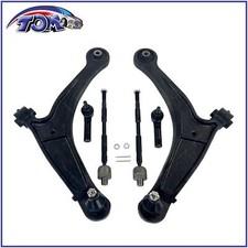 6Pcs Front Lower Control Arm Ball Joint Tie Rod for 2006-2014 Honda Ridgeline