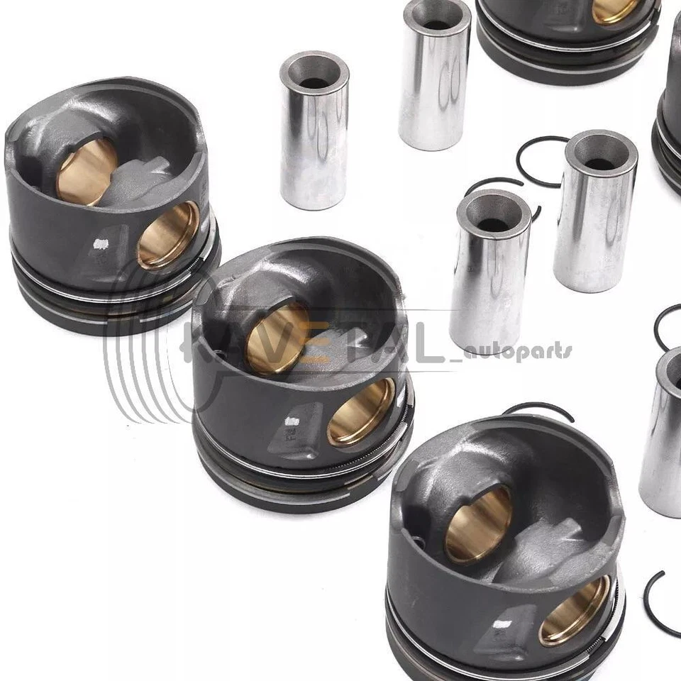 Kit de pistones y anillos para Mercedes-Benz GL350d ML350 CDI W166 BlueTech OM642 3.0T Foto 3 de 4