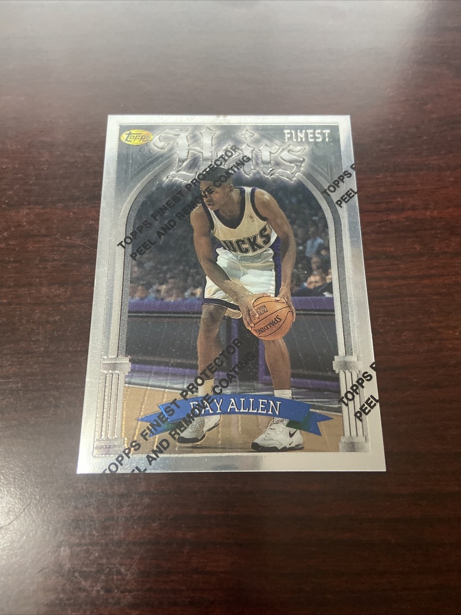 1996 Topps Finest Silver Heirs Rookie RC Ray Allen #252 | eBay 1996 Topps Finest Silver Heirs Rookie RC Ray Allen #252 | eBay