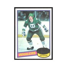 1980 Topps Gordie Roberts Hartford Whalers #112