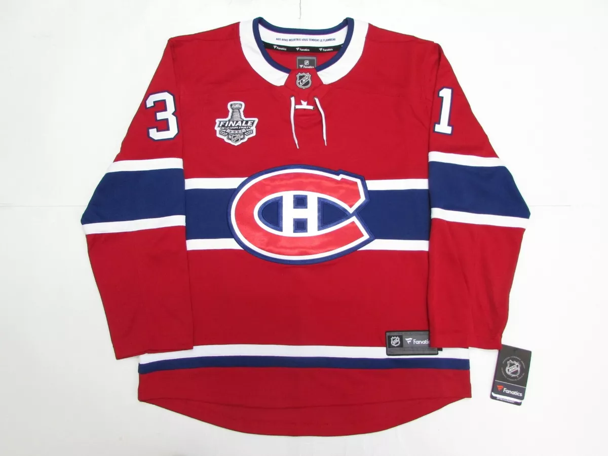 CAREY PRICE MONTREAL CANADIENS 2021 STANLEY CUP FINALS FANATICS HOCKEY JERSEY