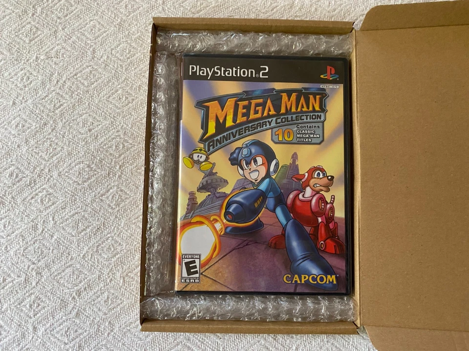 Megaman Collection PS2 - NTSC-U/C USA Immaculate with Natural Disc - Tracked - Image 2 of 4