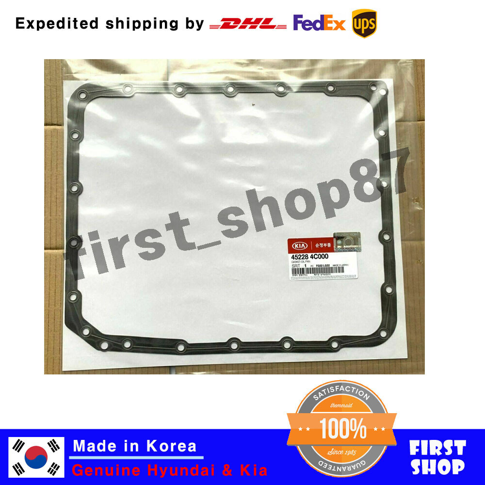 NEW OEM Transmission Cover Oil Pan+Gasket 2pcs for Kia Sorento Borrego