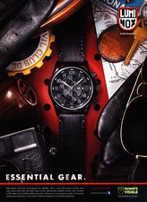 LUMI NOX WATCH MAGAZINE promo ad #03 2012  "NOT A WATCH"