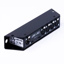 DMXking eDMX4 MAX – Ethernet ArtNet/sACN to DMX Controller 4 Universes [5-Pin]