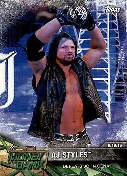 2017 WWE Road to Wrestlemania Base and John Cena Tribute Pick Your Card NXT AEW