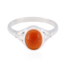 Red Onyx Sterling Silver Ring Handmade Jewelry For Wedding Gift US