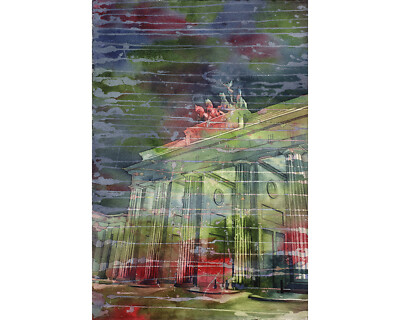 Brandenburg Gate in Berlin, Germany fine art print.  Brandenburg Gate (print)