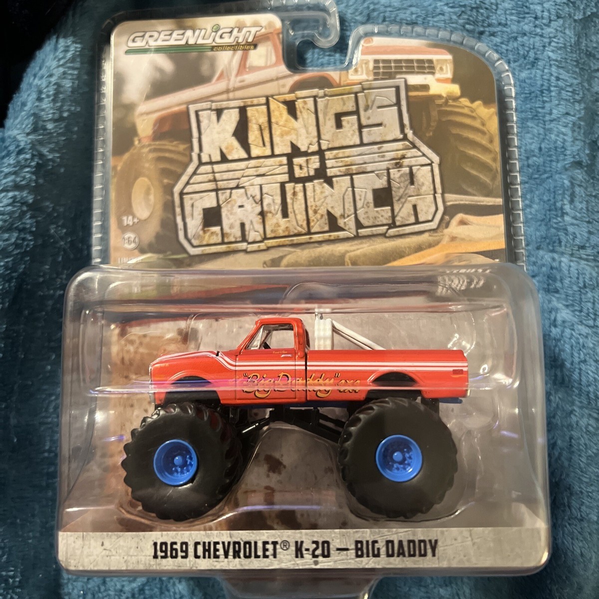 Greenlight Kings Of Crunch Walmart Chase 1969 Chevrolet K-20 Big