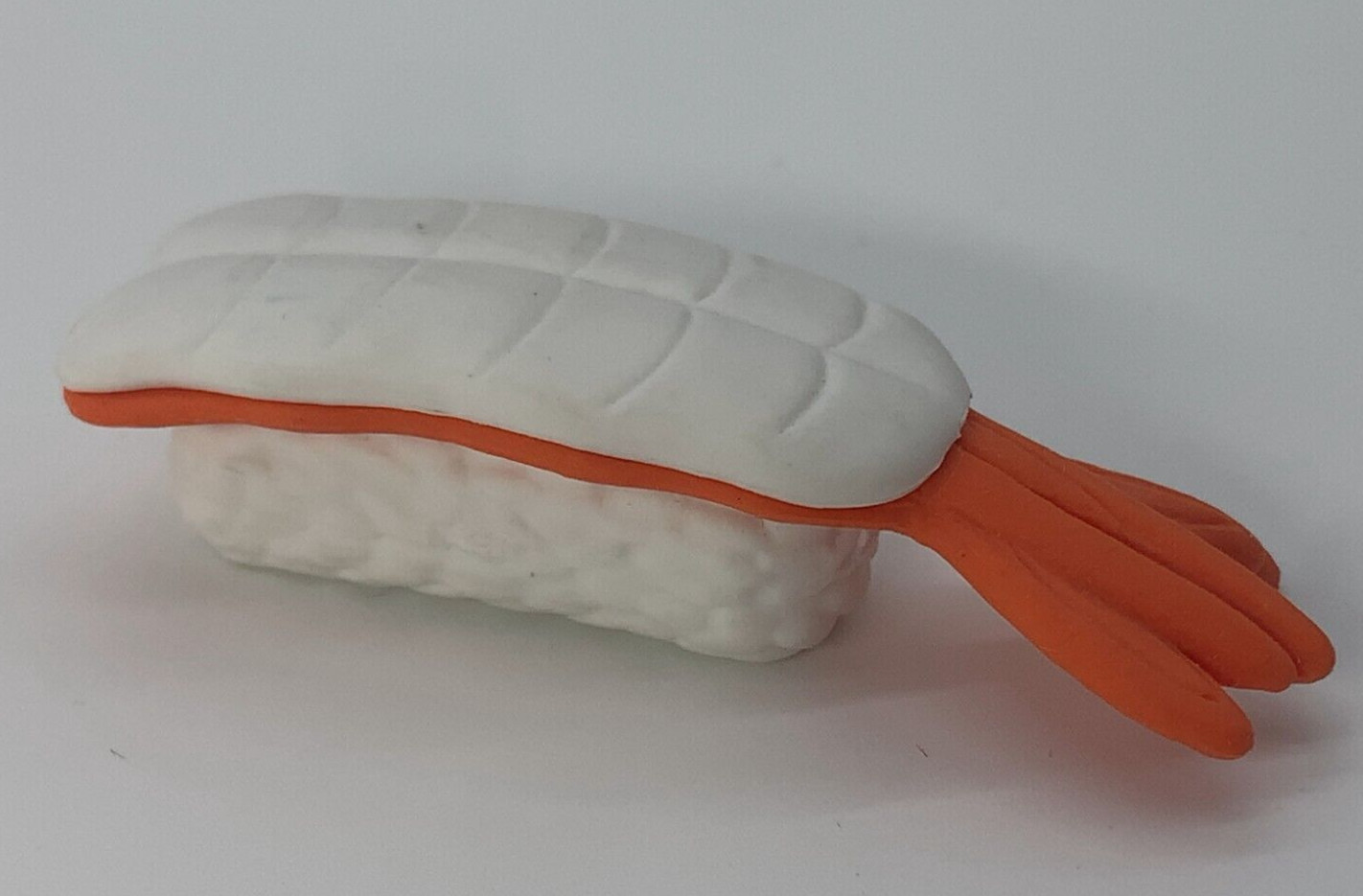 Figura de sushi de camarón ebi borrador de goma japonés