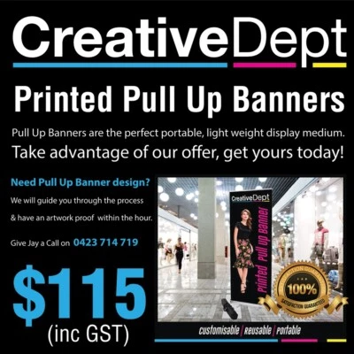 Pull Up Banner Printed 2m X 85cm 115 1206526470 Gumtree