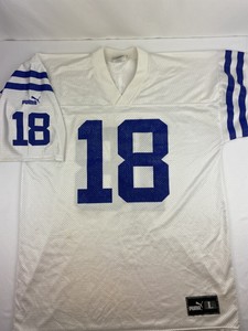 Mens Vintage Peyton Manning #18 Puma 