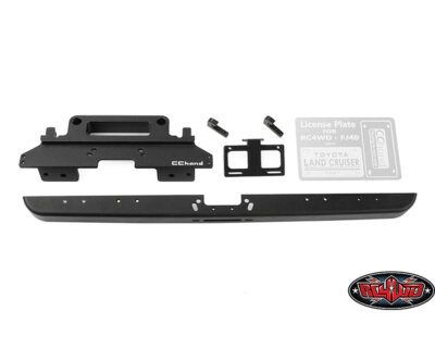RC4WD Classic Front Bumper License Plate for Trail Finder 2 Truck Kit LWB 1980 .