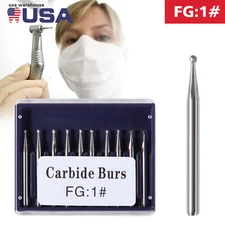 Dental Tungsten Carbide Bur FG-01 Dills Round Type For High Speed Handpiece ou