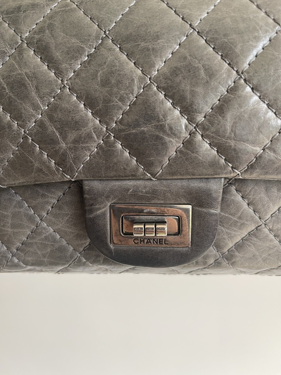 chanel bag 2.55 2005 grey | eBay