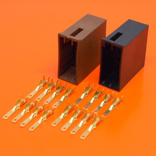High Quality 16 Pin ISO Car Audio Female Terminal Connector Block Kit HIFI Loom - Afbeelding 1 van 5