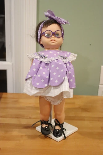 1960's Mattel Chatty Baby Doll Bown Hair 18"