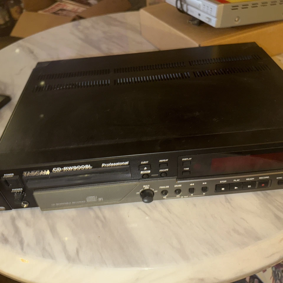 TASCAM CD-RW900SL CD 可重写录音 - 阅读说明 -(用于零件) — 第 4/4 张图片