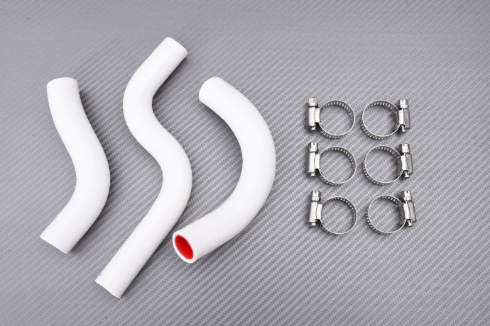 Durite radiateur KAWASAKI KX85 blanche contre la surchauffe