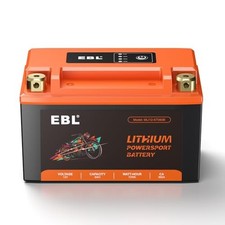 Lithium YTZ10S-BS, 180CCA Lithium LiFePO4 Motorcycle Battery, 12V 6Ah YTX14-BS
