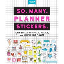 Planner Stickers Pack of 2600 Decorative Organizing and Colorful Label Stickers