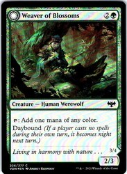 Weaver of Blossoms Foil 226 Innistrad: Crimson Vow