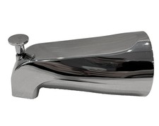 Enhon Slip on Diverter Tub Spout Polished Chrome Wrench Included