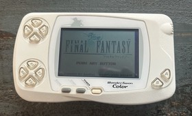 WonderSwan Color console Final Fantasy 1 Edition boxed Japan system US Seller