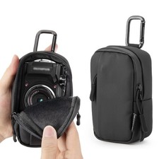 Storage Bag For Olympus OM System TG-4 TG-7 Camera Carrying Case w/ Clip Travel