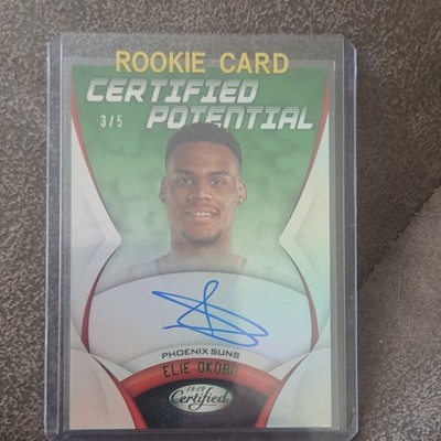 2018-19 Panini Certified Potential Elie Okobo #CP-EO Suns Rookie Auto 3/5