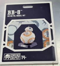 Disney Parks Star Wars Droid Depot BB-8 Metal Earth Model Kit
