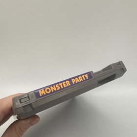 Monster Party - 1989 NES Nintendo Game Only - TESTED & WORKS