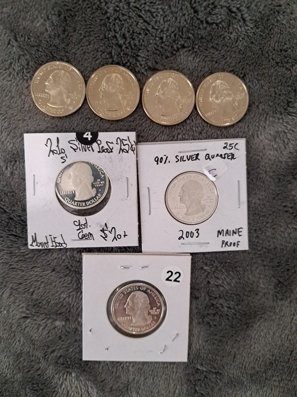 Washington Quarters Lot
