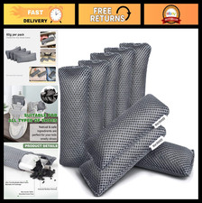 12 Pack Activated Charcoal Shoe Deodorizer Bags - Odor Eliminator for Shoes, Gym