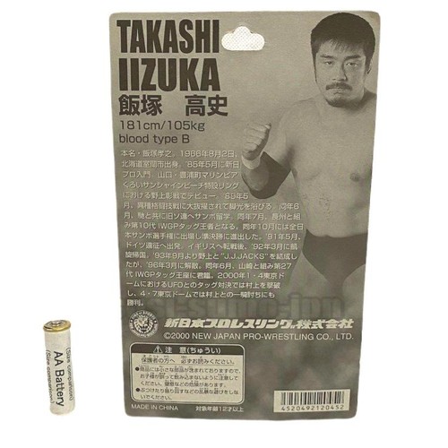 NJPW Takashi iizuka Figure Doll WCW NOAH - Picture 2 of 4