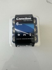6 PACK-9 Volt CAMELION Ultra Pro Alkaline 9V Batteries NEW IN PACK-EXPIRES 10/23