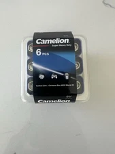 6 PACK-9 Volt CAMELION Ultra Pro Alkaline 9V Batteries NEW IN PACK-EXPIRES 10/23