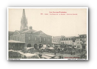 AWKP14-0900-65 - Sitzentriegelung - Der Platz Und Das Rathaus - Jour De Markt