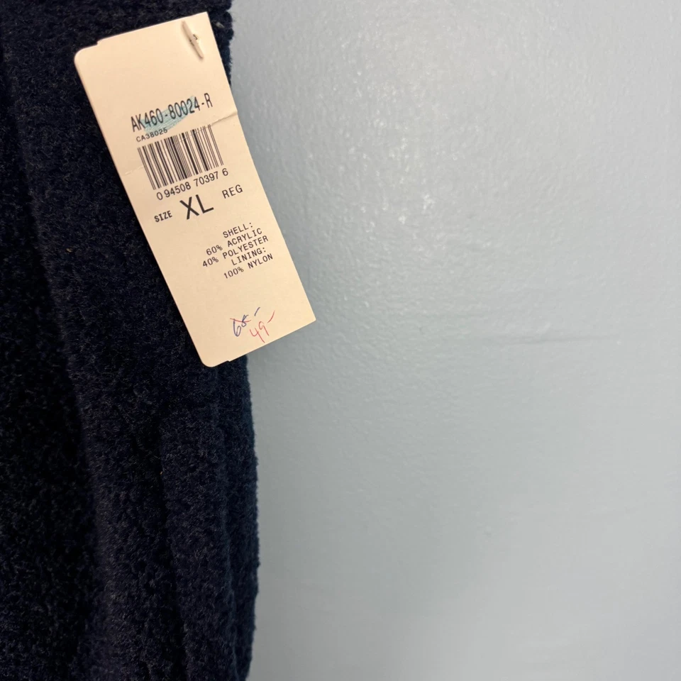 NEW Pendleton Men's XL Navy Blue Sherpa Fleece Vest Full Zip Acrylic Polyester - Image 4 of 4