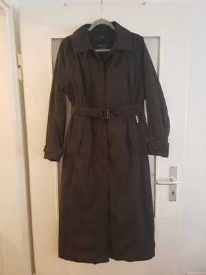 Matilde Coat Long Didriksons Gr. 40 Mantel wasserdicht anthrazit