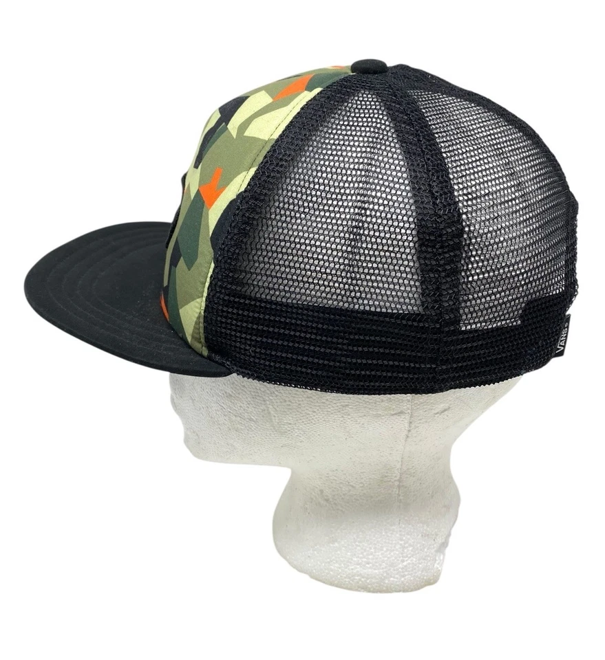 VANS Off the Wall Digital Camo Mesh Trucker Hat Snapback Adjustable Soft -Skater - Image 2 of 4