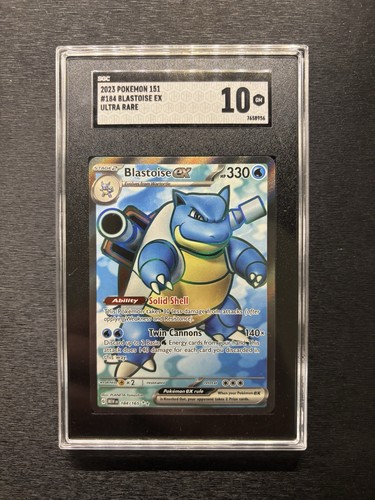 Blastoise ex graded SGC 10 for sale on eBay