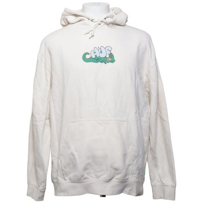 HUF, Kapuzenpullover, Größe: L, Beige, Baumwolle/Polyester, Print, Herren #kJ3