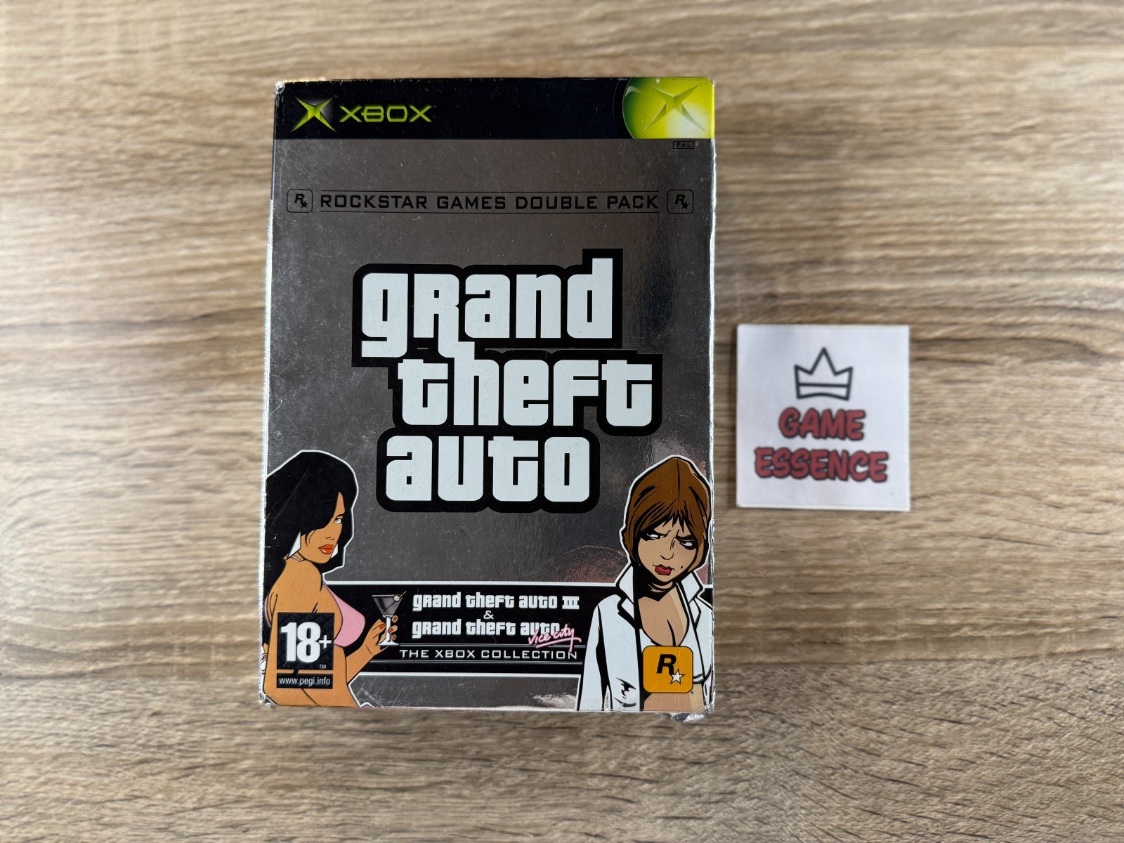 Grand Theft Auto Collection Microsoft Xbox PAL FR Double Pack GTA III Vice City