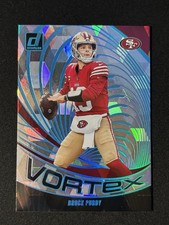 2024 DONRUSS BROCK PURDY #VOR-BPU VORTEX CUBIC /50 49ERS