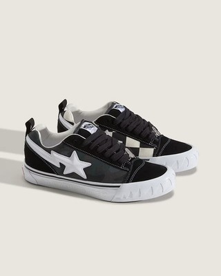 Vans x BAPE Knu Skool Limited Edition Schuhe schwarz/weiß/grün