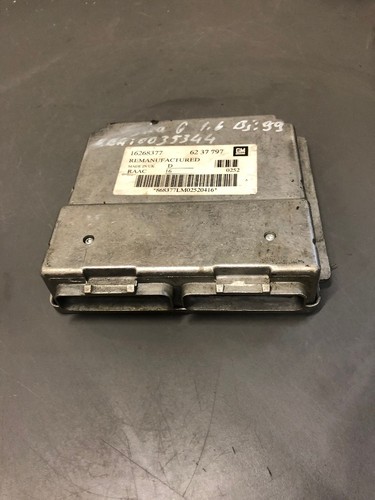 165949 Steuergerät OPEL Astra G CC (T98) 6237797 1.6 8V
