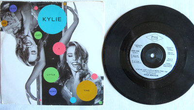 Kylie Minogue - Give Me Just A Little More Time        PWL 212       VINYL MINT